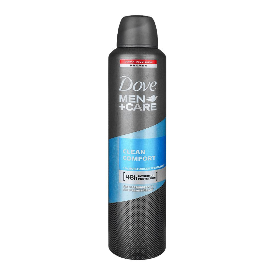 DOVE MEN+CARE ANT/PERS SPRAY CLEAN COMFORT 250ML